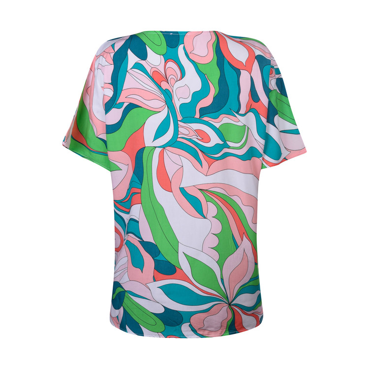 ست تیشرت و شلوار زنانه مدل موج