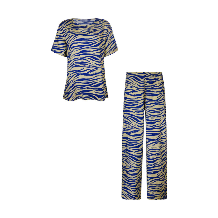 ست تیشرت و شلوار زنانه مدل موج